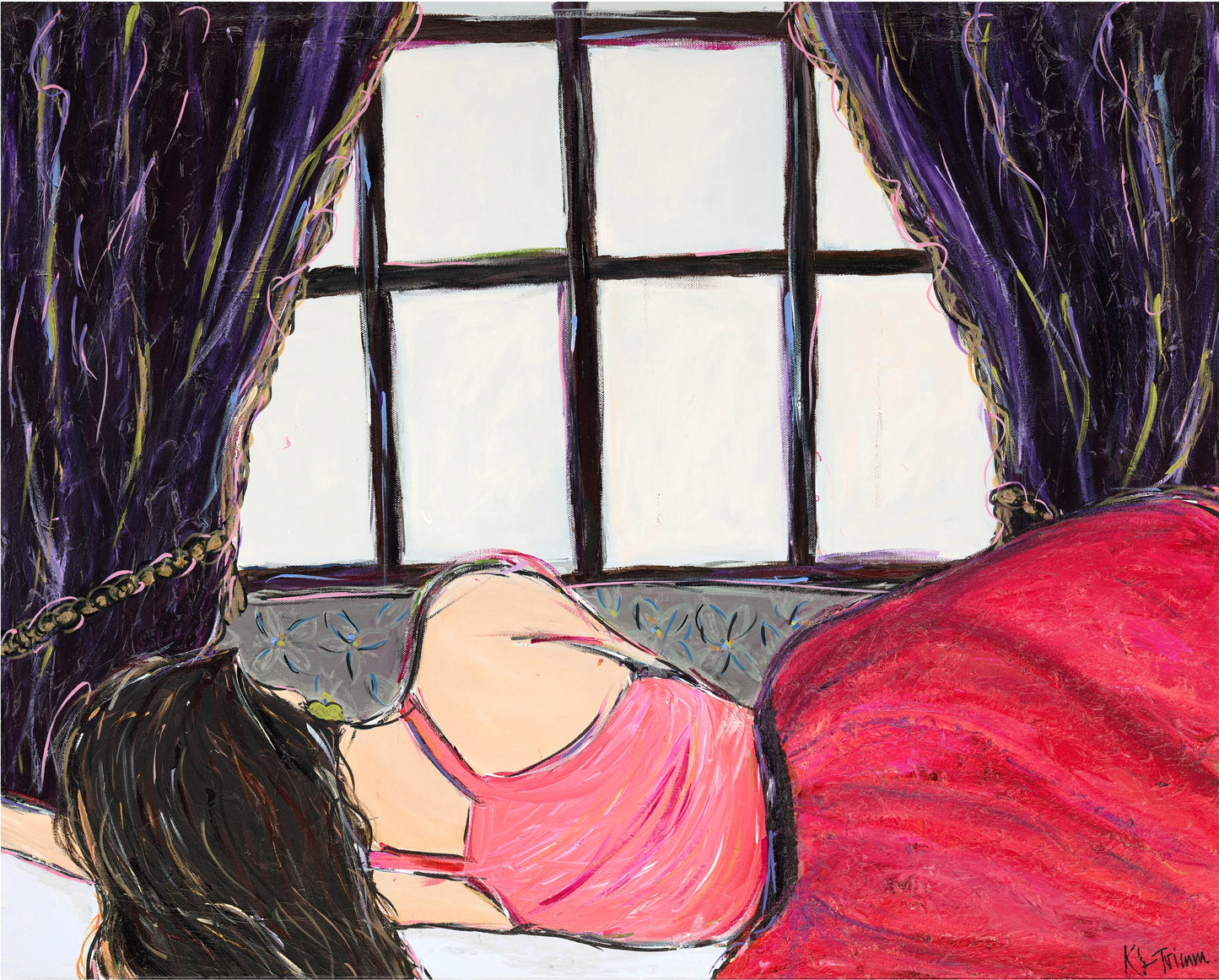 DREAMER - ORIGINAL "She is Me" Series  24 x 30