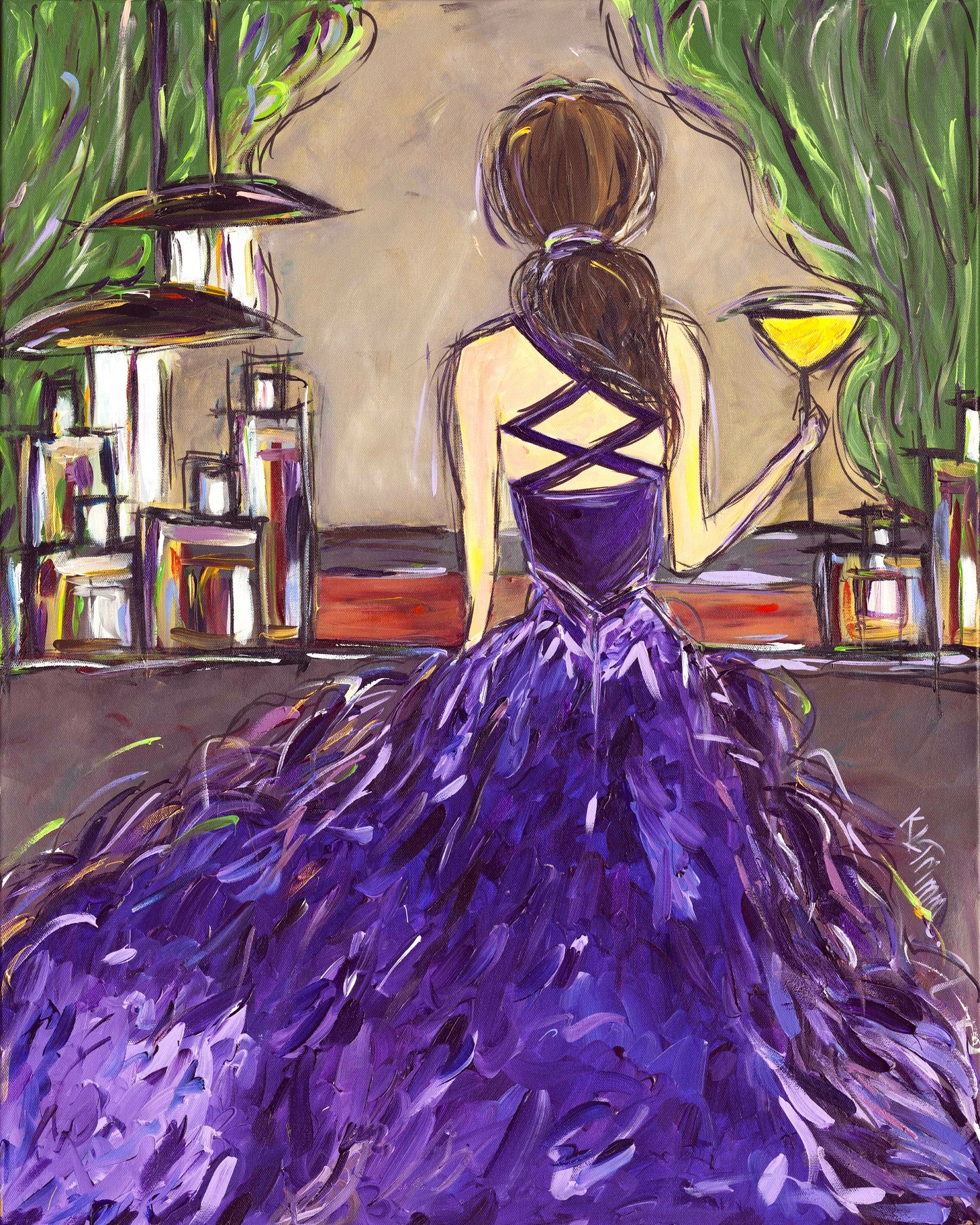 VIVIENNE - ORIGINAL "She is Me" Series  24 x 30